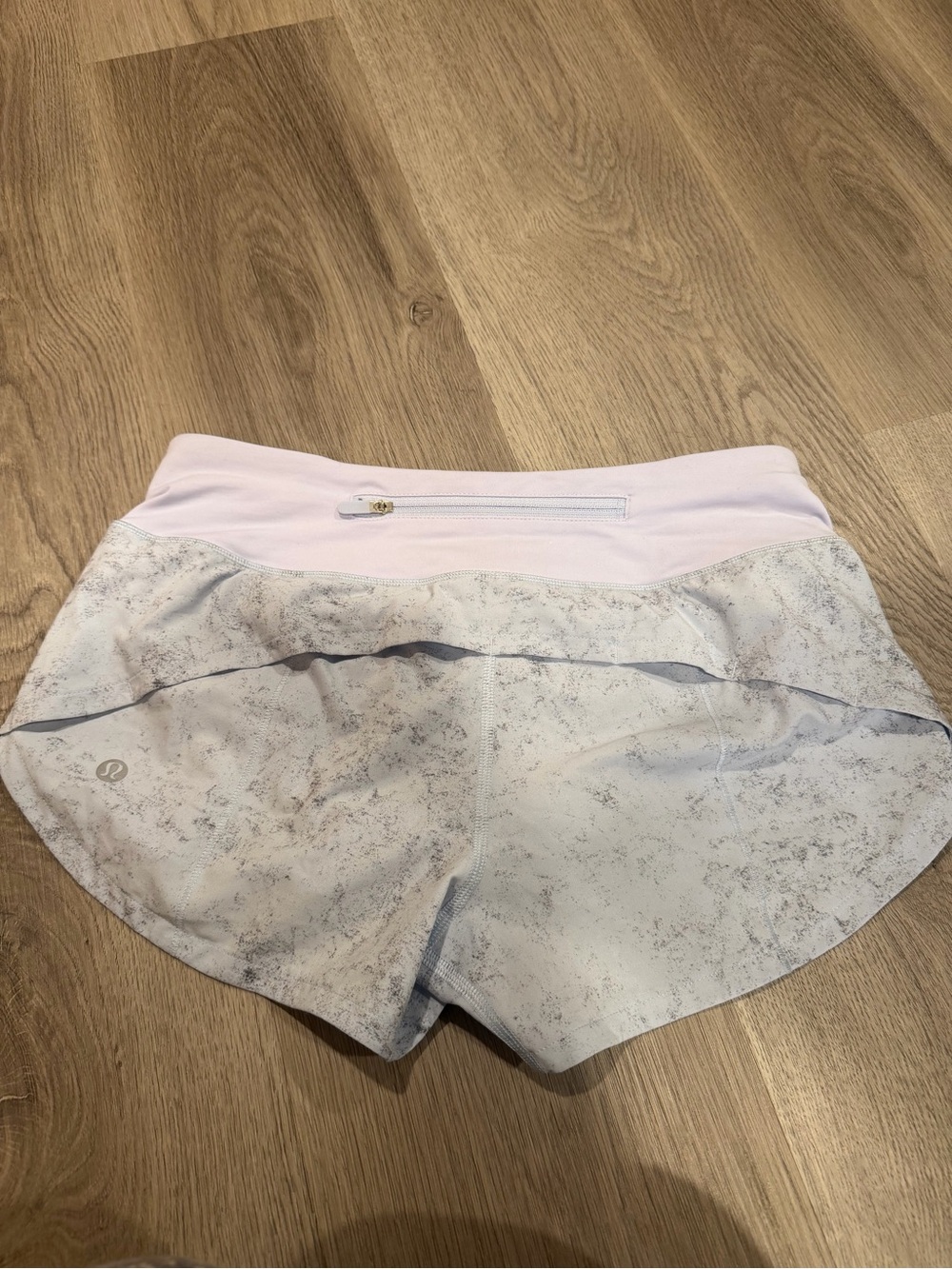 lululemon athletica Light Pink Marble-Print Skort